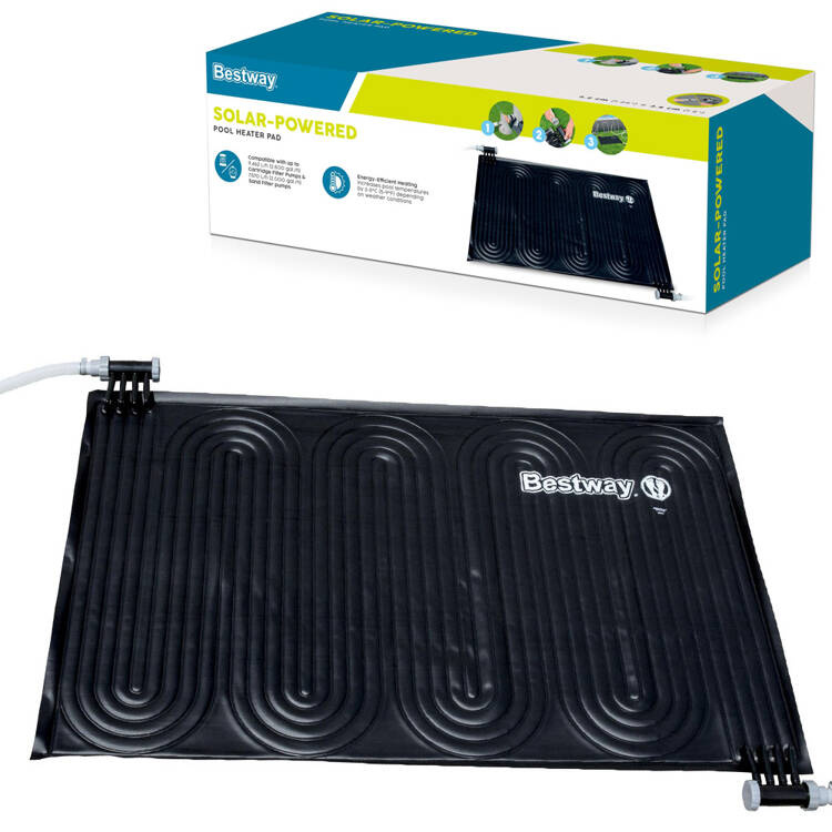 BESTWAY 58423 Solárny Panel na Ohrev vody, ohrievač vody do bazéna 171 cm x 110 cm