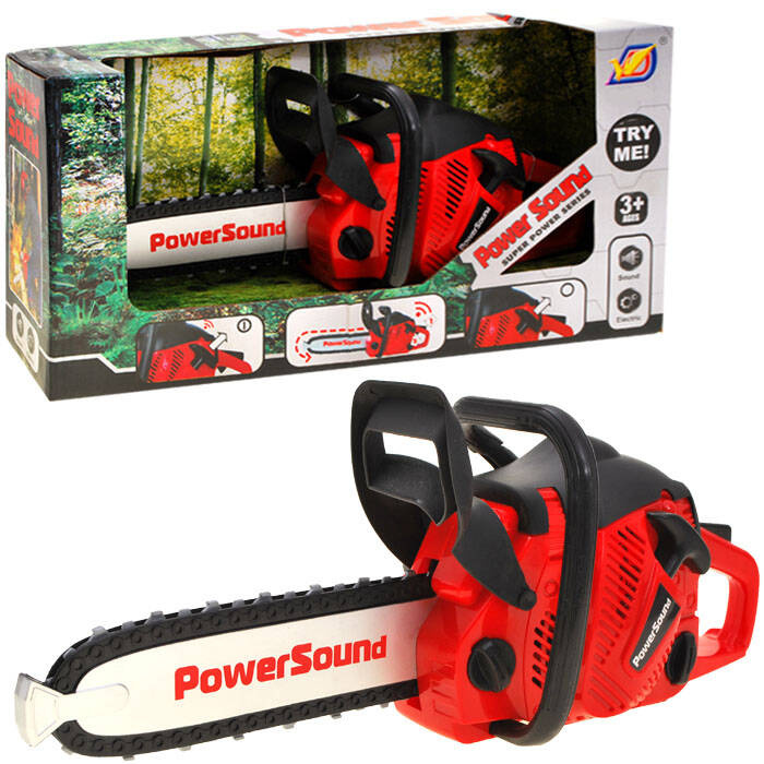 JOKO Detská Motorová Píla s zvukom, červená