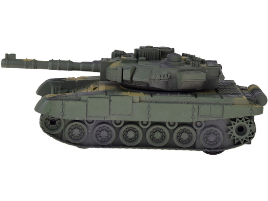 RC tank s diaľkovým ovládaním, otočnou vežou, svetlami, realistickými zvukmi RC0728