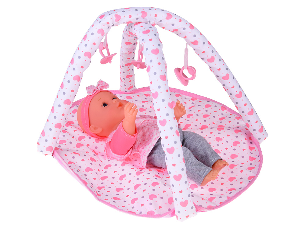 Sada podložiek do postieľky pre kočík pre bábiky Deluxe s príslušenstvom, 17 ks ZA5916 pol_pl_Deluxe-Baby-Doll-Scrubber-Crib-Mat-Set-17 ks ZA5916-22642_10