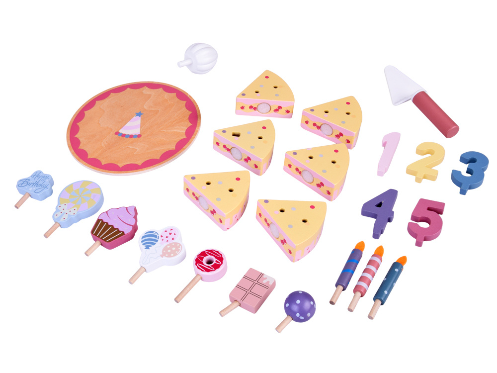 Cukierkowy Drewniany Tort Urodzinowy do Krojenia Świeczki dekoracja ZA5936 pol_pl_Cukierkowy-Drewniany-Tort-Urodzinowy-do-Krojenia-Swieczki-dekoracja-ZA5936-22667_3