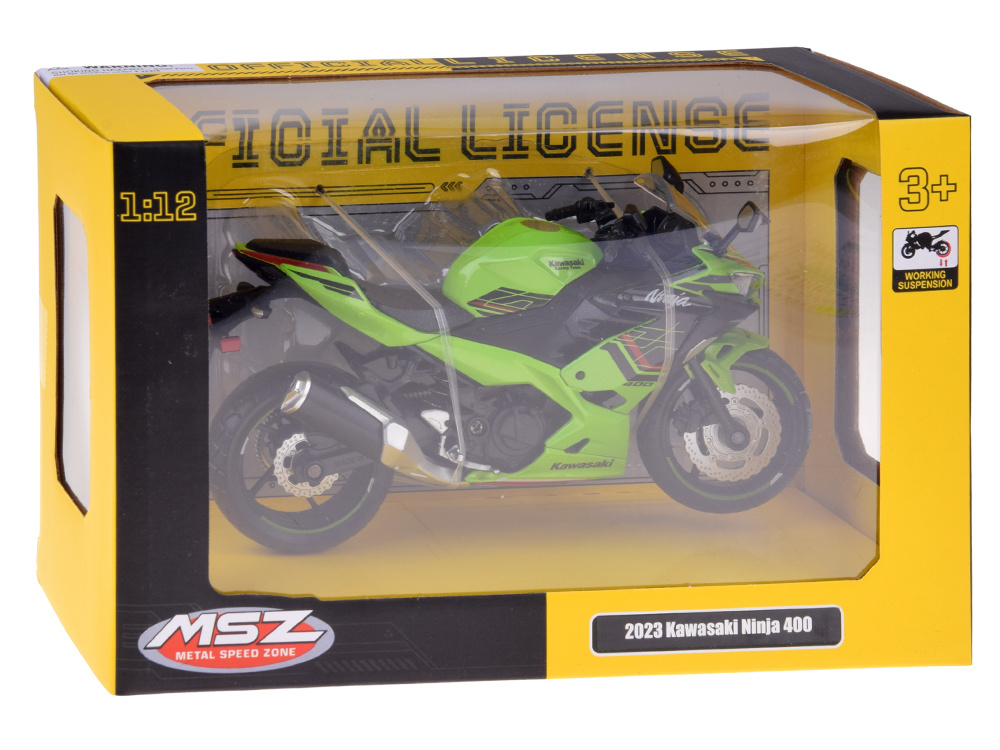 Model motocykla Kawasaki Ninja 400 2023 - Motocykl skala 1:12 ZA5952 pol_pl_Model-motocykla-Kawasaki-Ninja-400-2023-Motocykl-skala-1-12-ZA5952-22699_1