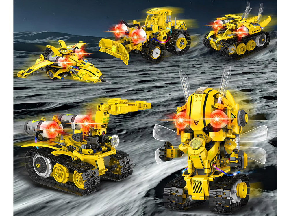 Klocki Techniczne Robots Pro 5w1 Zestaw Pilot + światło LED 673ele RC0743 pol_pl_Klocki-Techniczne-Robots-Pro-5w1-Zestaw-Pilot-swiatlo-LED-673ele-RC0743-22711_7