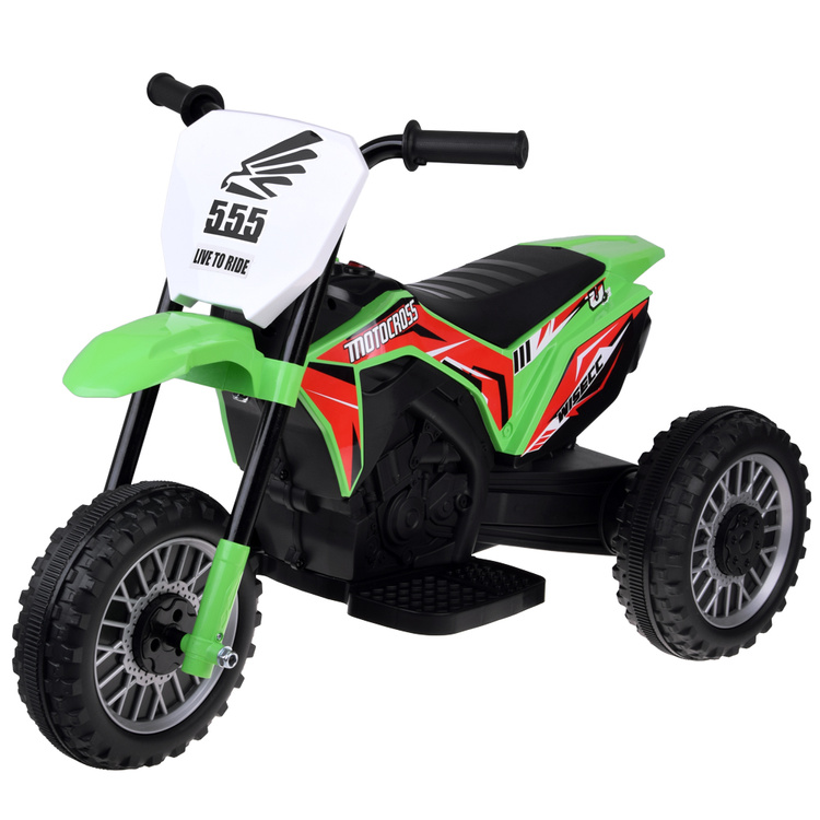 JOKO Elektrická Motorka Motocross, zelená