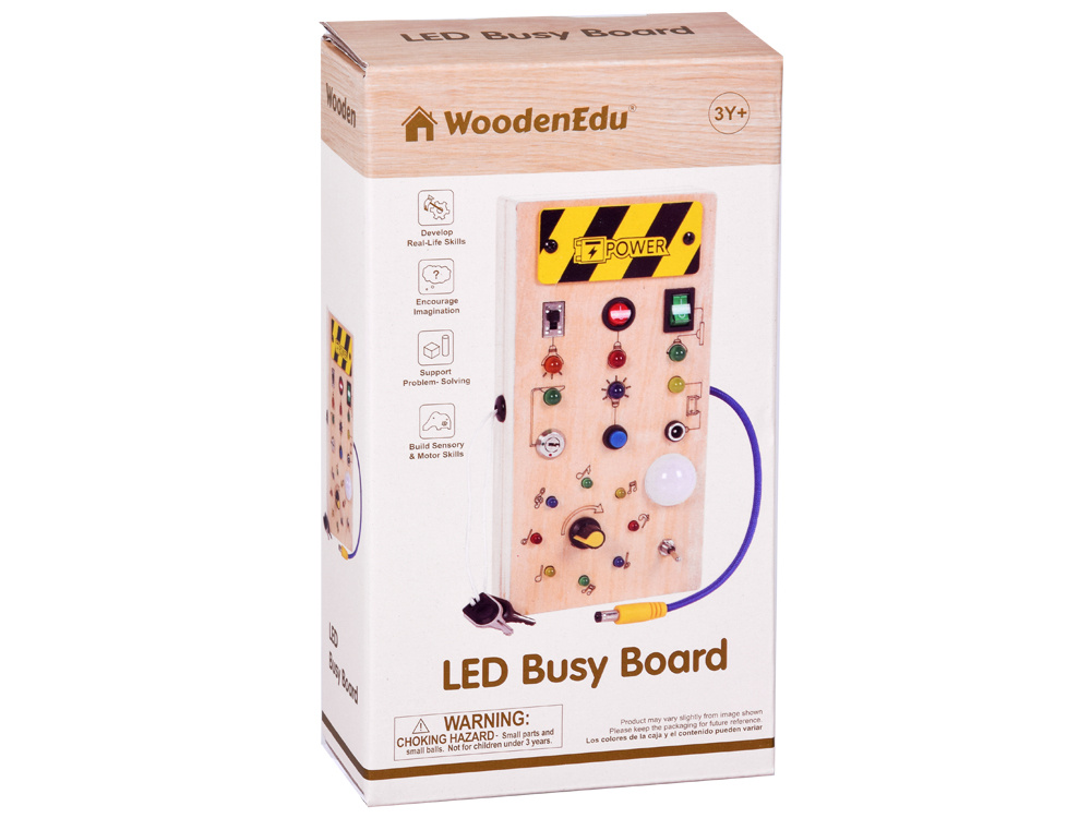 Drewniana TABLICA manipulacyjna Montessori - elektryczne diody LED ZA5944 pol_pl_Drewniana-TABLICA-manipulacyjna-Montessori-elektryczne-diody-LED-ZA5944-22695_1