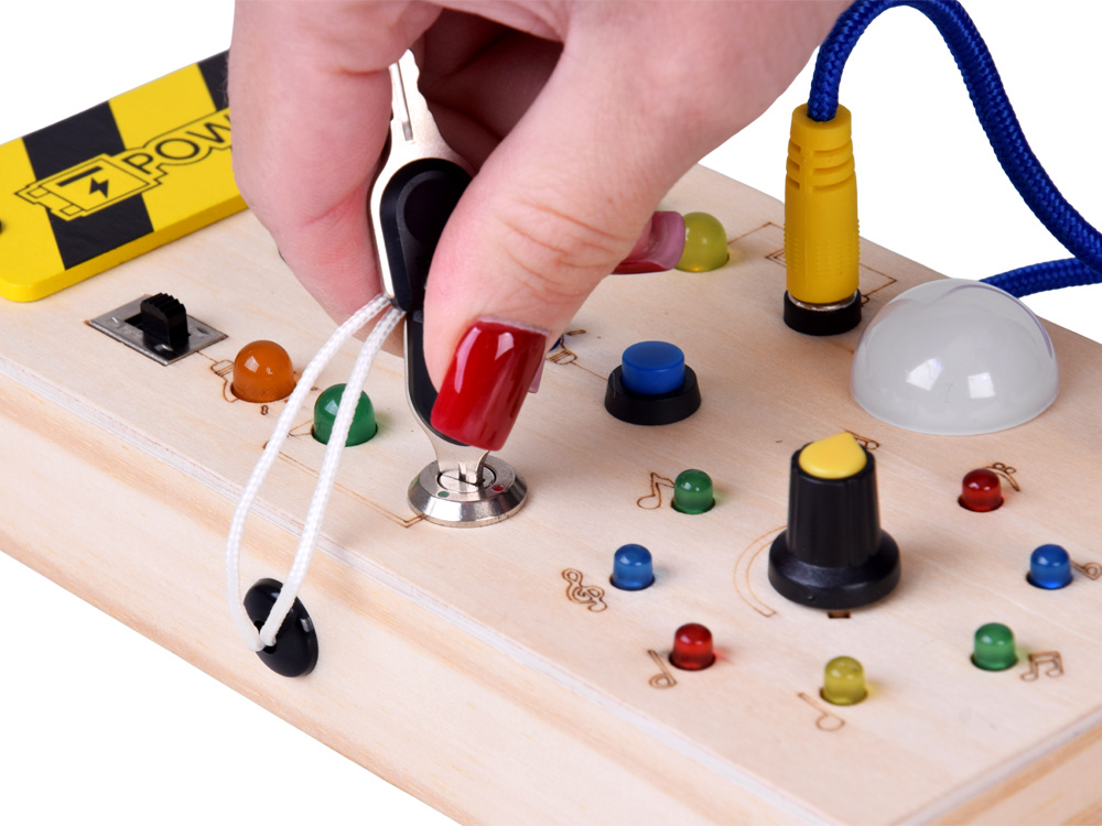 Drewniana TABLICA manipulacyjna Montessori - elektryczne diody LED ZA5944 pol_pl_Drewniana-TABLICA-manipulacyjna-Montessori-elektryczne-diody-LED-ZA5944-22695_5