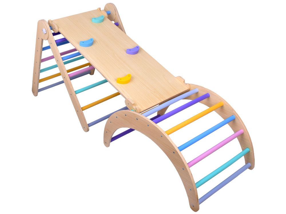 Drewniany Domowy Plac Zabaw Zestaw Wspinaczkowy dla dzieci 3w1 ZA5389 pol_pl_Drewniany-Domowy-Plac-Zabaw-Zestaw-Wspinaczkowy-dla-dzieci-3w1-ZA5389-21432_5